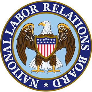 The National Labor Relations Board seal The National Labor Relations Board seal