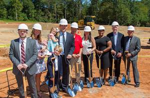 Celebrating the groundbreaking of Phoenix at Milton. Celebrating the groundbreaking of Phoenix at Milton.