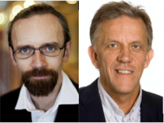 Henrik Zetterberg, M.D., Ph.D., left, and Kaj Blennow, M.D., Ph.D. Henrik Zetterberg, M.D., Ph.D., left, and Kaj Blennow, M.D., Ph.D.