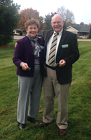 Lois and Barry DeRoos have signed up for Village Square and participated in the groundbreaking. Lois and Barry DeRoos have signed up for Village Square and participated in the groundbreaking.