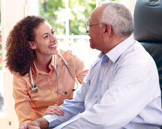 The admitting nurse asks all new independent and assisted living residents what matters to them. The admitting nurse asks all new independent and assisted living residents what matters to them.