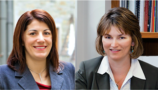 Gergana Nenkov, Ph.D., left, and Linda Court Salisbury, Ph.D. Gergana Nenkov, Ph.D., left, and Linda Court Salisbury, Ph.D.