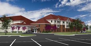 This artist's rendering depicts Robin Run Village, which has completed an $11 million expansion. This artist's rendering depicts Robin Run Village, which has completed an $11 million expansion.