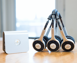 The GLS 2.0 wireless group listening system. The GLS 2.0 wireless group listening system.
