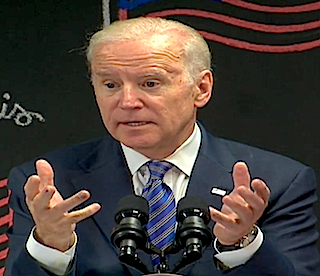 Vice President Joe Biden makes a point while discussing the final overtime rule. Vice President Joe Biden makes a point while discussing the final overtime rule.