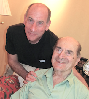 Henry Heimlich, 96, right, and his son, Phil Heimlich, 63. Henry Heimlich, 96, right, and his son, Phil Heimlich, 63.