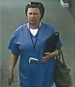 The Delaware County (OH) Sheriff's Office posted this photo of Susan Gwynne on its Facebook page. The Delaware County (OH) Sheriff's Office posted this photo of Susan Gwynne on its Facebook page.