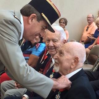 The Fountains resident Eric Reilinger becomes the newest knight of the French Legion of Honor. The Fountains resident Eric Reilinger becomes the newest knight of the French Legion of Honor.