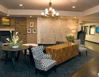 The four-story building offers a full continuum of eldercare services. The four-story building offers a full continuum of eldercare services.