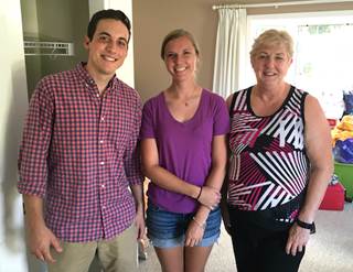 Collett Chapp, Corey Youngs and Lori Johnston are the newest residents of Clark on Keller Lake. Collett Chapp, Corey Youngs and Lori Johnston are the newest residents of Clark on Keller Lake.