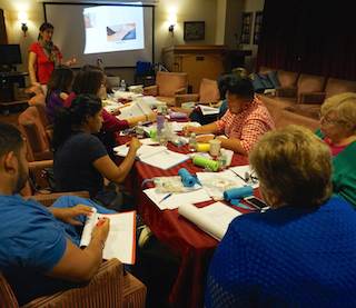 Jewish Home Assisted Living nursing staff members receive IV training. (Photo: Jewish Home Family) Jewish Home Assisted Living nursing staff members receive IV training. (Photo: Jewish Home Family)