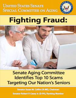 Anti-fraud efforts must include senior living, hearing witness says Anti-fraud efforts must include senior living, hearing witness says