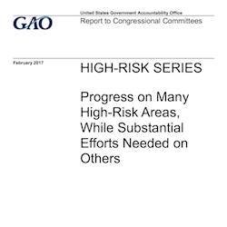 GAO report highlights four high-risk healthcare areas GAO report highlights four high-risk healthcare areas