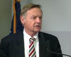 Bill Hoagland, a senior vice president at Bipartisan Policy Center, discusses a report released Tuesday. Bill Hoagland, a senior vice president at Bipartisan Policy Center, discusses a report released Tuesday.