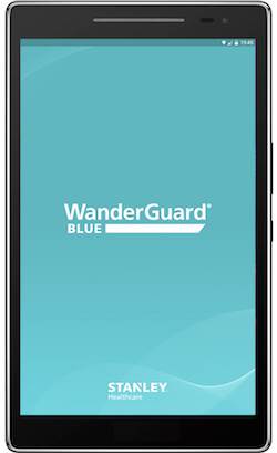 The WanderGuard Blue manager. The WanderGuard Blue manager.