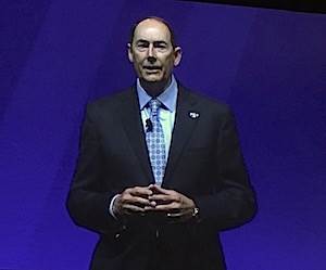 Argentum Board of Directors Chairman Loren Shook speaks at the opening session of the group's 2017 annual meeting. Argentum Board of Directors Chairman Loren Shook speaks at the opening session of the group's 2017 annual meeting.
