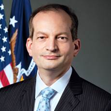 Labor Secretary Alexander Acosta Labor Secretary Alexander Acosta