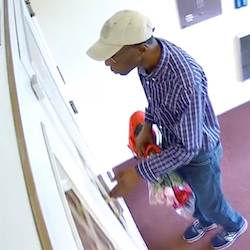 Authorities are seeking the identity of this man. (Courtesy of Harford Sheriff's Office) Authorities are seeking the identity of this man. (Courtesy of Harford Sheriff's Office)