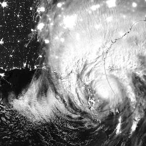 NASA-NOAA's Suomi NPP satellite captured this nighttime infrared image of Hurricane Irma on Sept. 11 at 3:21 a.m. EDT located over central Florida. (Credit: NOAA/NASA Goddard Rapid Response Team). NASA-NOAA's Suomi NPP satellite captured this nighttime infrared image of Hurricane Irma on Sept. 11 at 3:21 a.m. EDT located over central Florida. (Credit: NOAA/NASA Goddard Rapid Response Team).