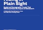 Alzheimer's in danger of straining public funding: report Alzheimer's in danger of straining public funding: report