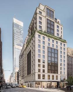 Sunrise at East 56th, shown in this artist's rendering, will be Midtown Manhattan's first purpose-built assisted living and memory care community, according to Welltower and Hines. Sunrise at East 56th, shown in this artist's rendering, will be Midtown Manhattan's first purpose-built assisted living and memory care community, according to Welltower and Hines.