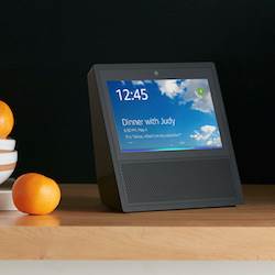 Residents can use the Alexa-enabled devices to set reminders, stay connected with family and friends, receive updates on news or sports and stay informed about community activities and dining. Residents can use the Alexa-enabled devices to set reminders, stay connected with family and friends, receive updates on news or sports and stay informed about community activities and dining.
